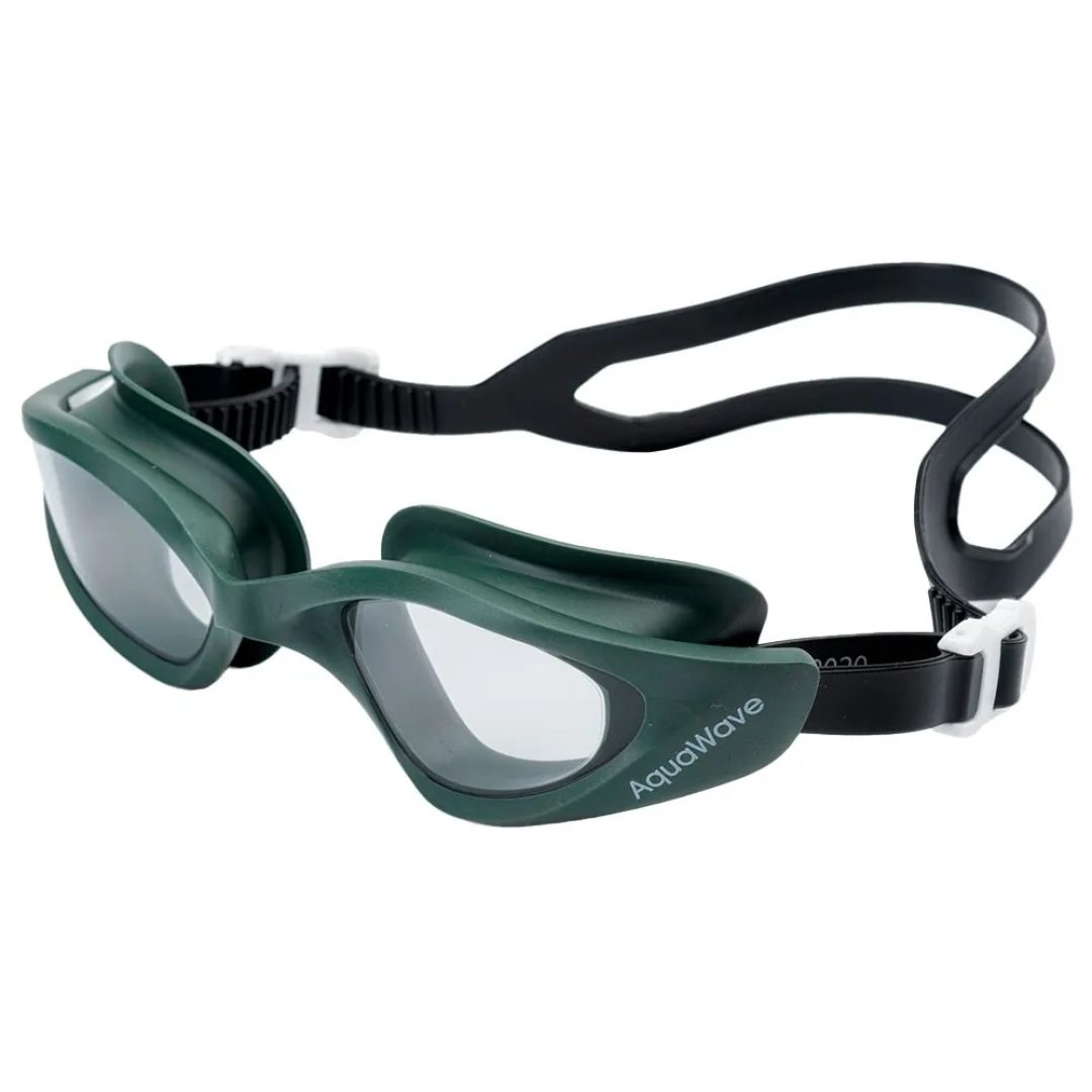 Aquawave Helm Yüzme Gözlüğü - Koyu Yeşil/Siyah/Beyaz