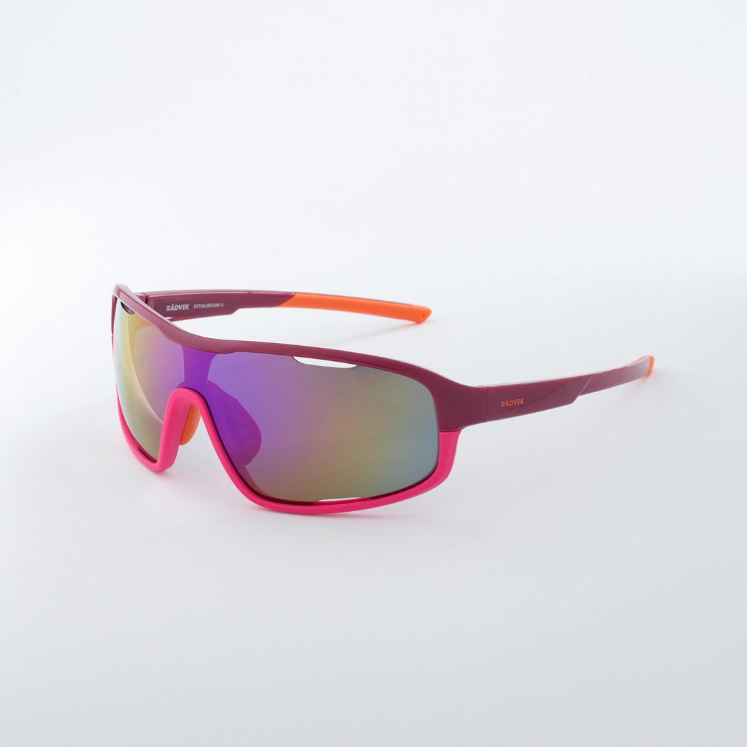 Radvik Gytha Sunglasses Shiny Raspberry Radiance/Matt Diva Pink