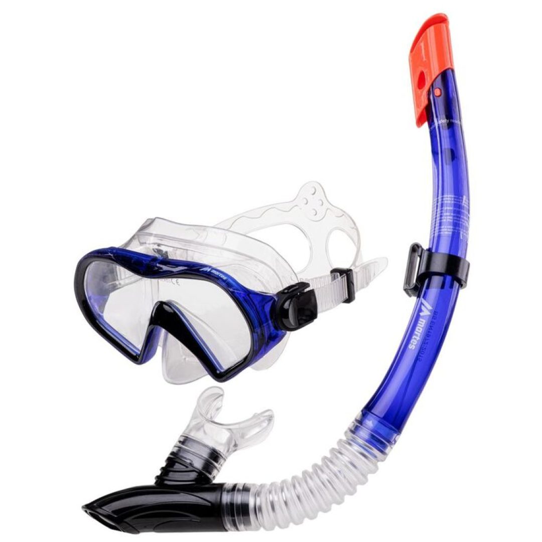 Martes Essentials izzos Jr Set Snorkeling Set (Mask + Snorkel) Dark Blue