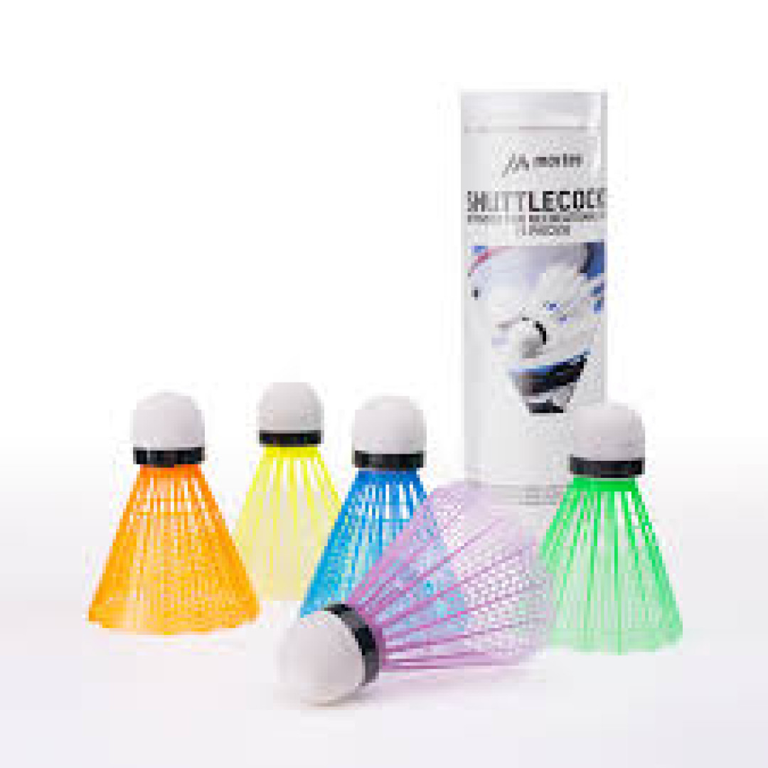 Martes Rainbo Badminton Topları Çok Renkli