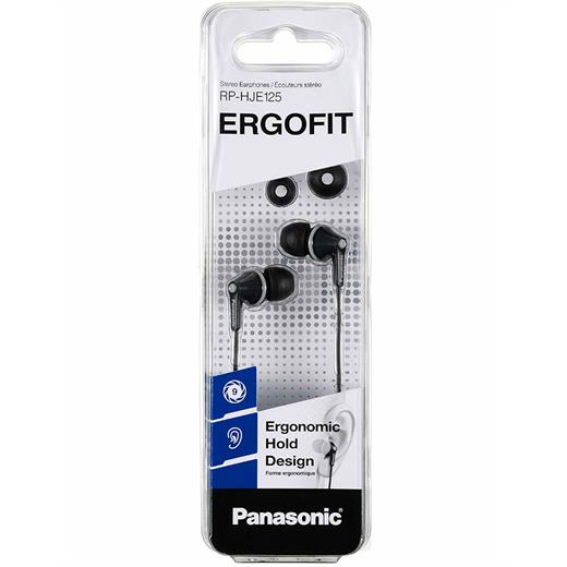 Panasonic PA-RP-HJE125 Earphones Kulaklik Black