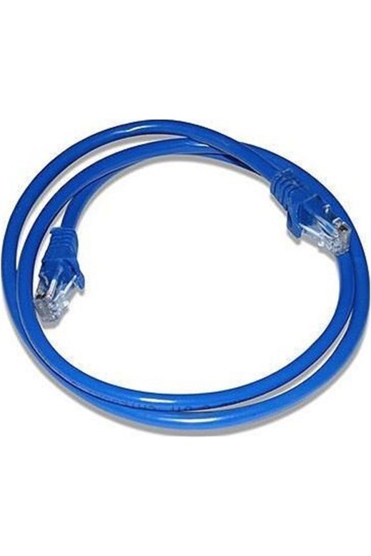İnca CAT6 26 AWG 1 Metre Mavi Kablo