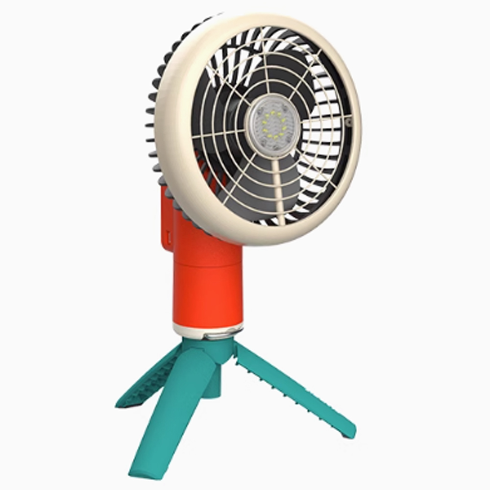 SUNREI Mini Light Fan Taşınabilir Fener & Vantilatör 7800mAh Turuncu