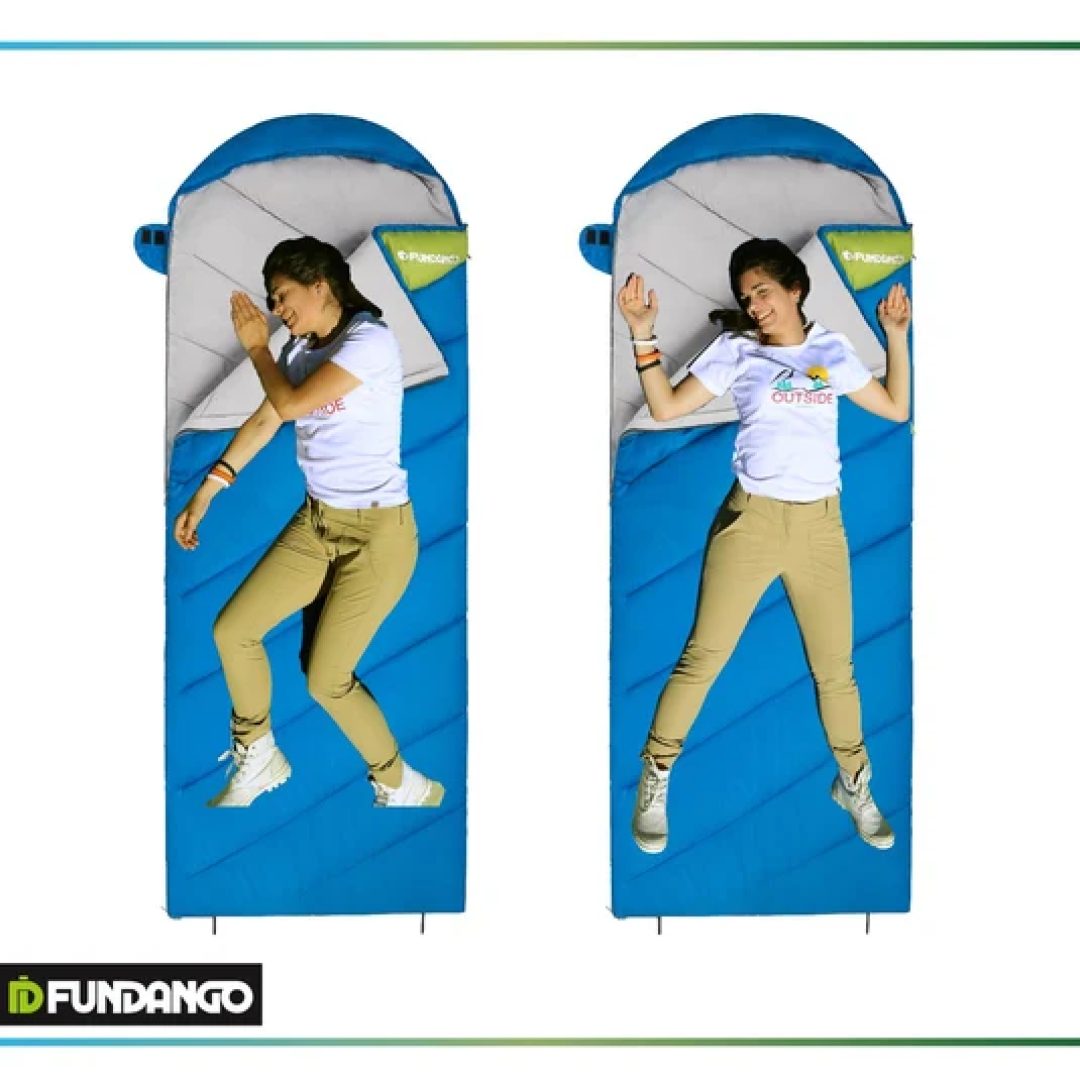 Fundango Camper 300 Blue (190+30)x84Cm
