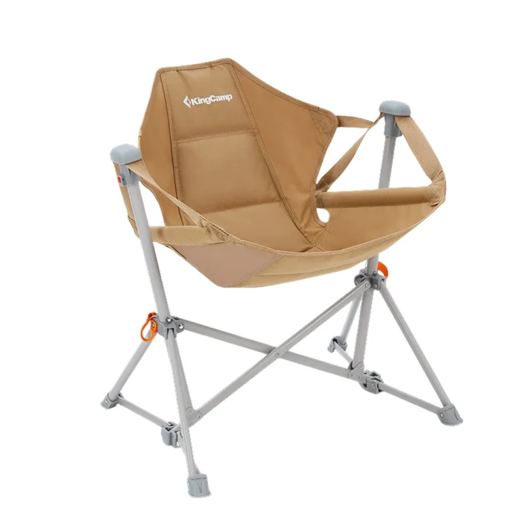 KingCamp Orchid C10 Çocuk Salıncaklı Katlanır Kamp Sandalyesi (Standlı)
