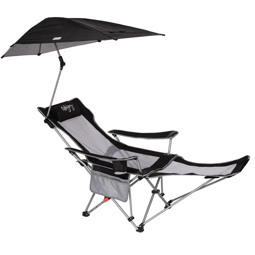 WEJOY WF2414 Gölgelikli Şezlong Sandalye Katlanabilir