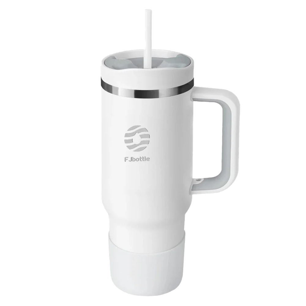 FEIJIAN Fjbottle Saplı Matara 40oz (1180 ml) Beyaz