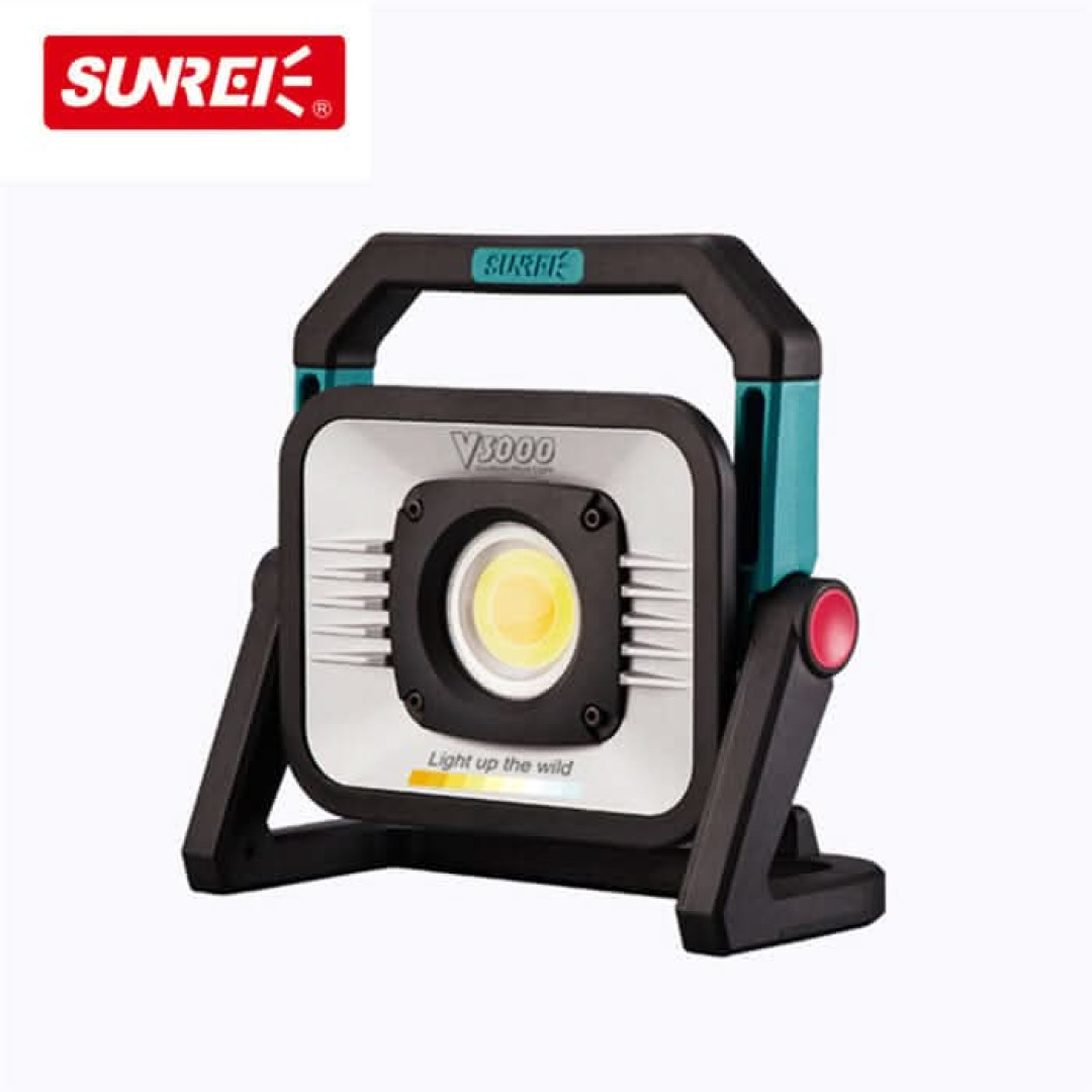 SUNREI V3000 Pro Taşınabilir Endüstriyel Çalışma ve Kamp Lambası