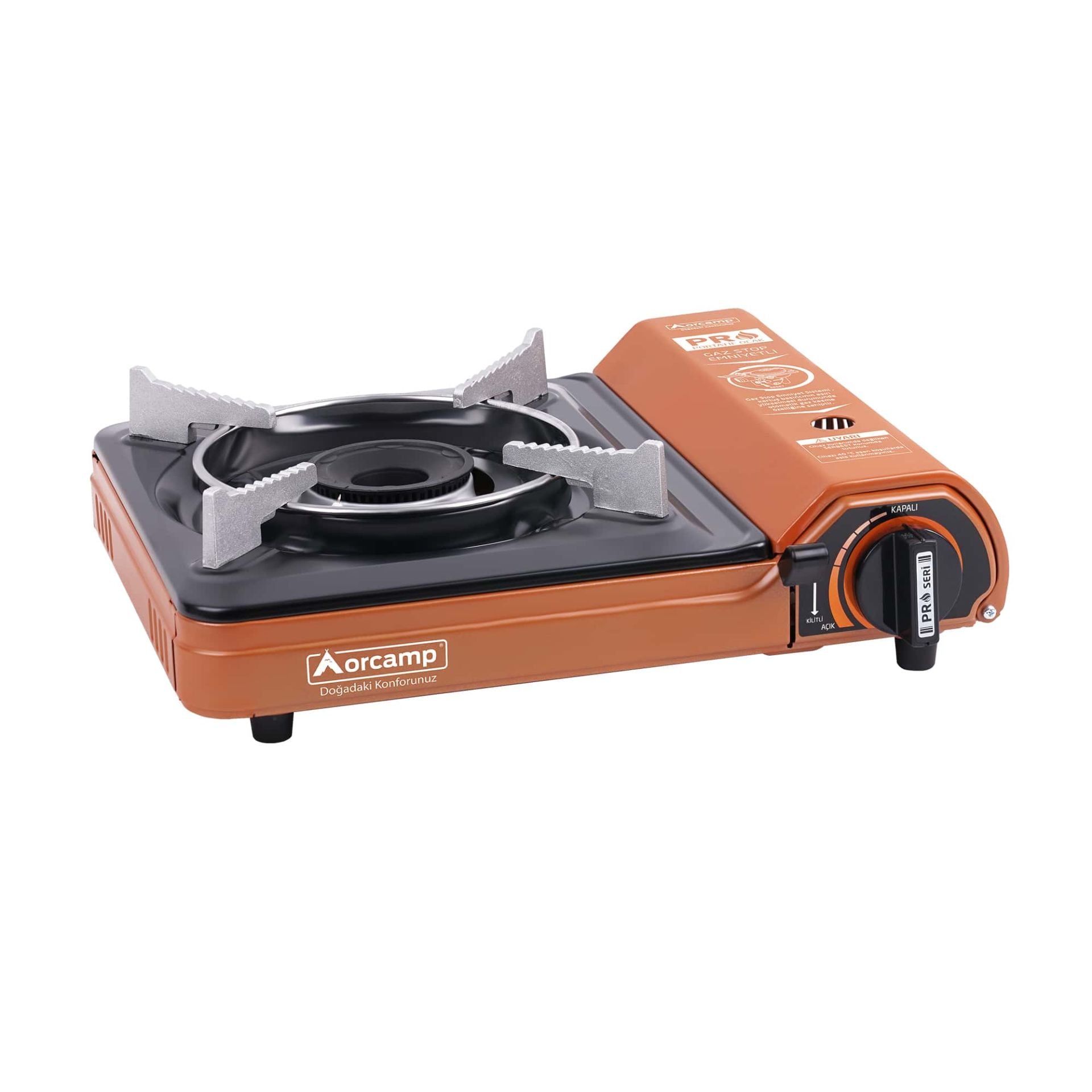 ORCAMP CK-505 Pro Portatif Ocak Turuncu