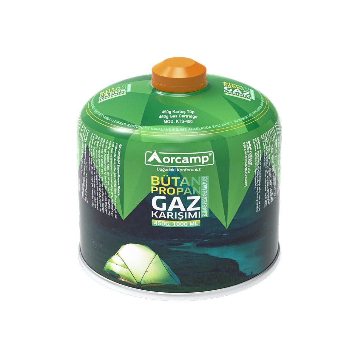 ORCAMP Gaz Kartuşu 450 Gram