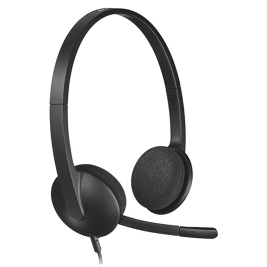 Logitech H340 Headset Mikrofonlu Operatör Kulaklığı