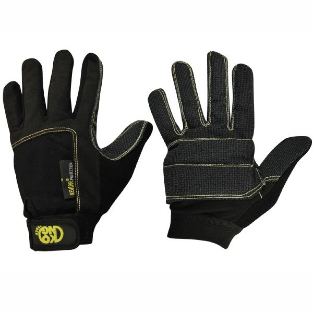 KONG Full Eldiven - Kevlar Siyah