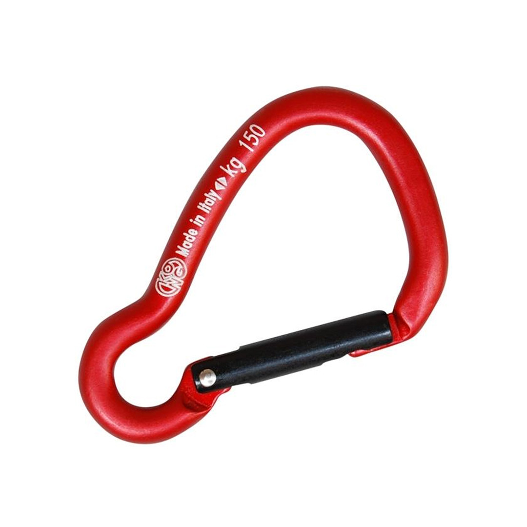 KONG Harness Karabina - Kırmızı/Siyah (Alüminyum, Sz.5)