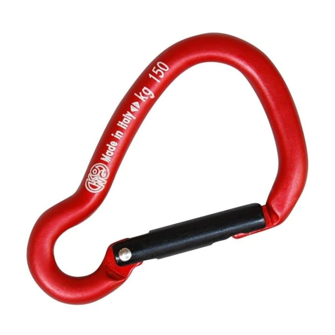 KONG Harness Karabina - Kırmızı/Siyah (Alüminyum, Sz.6)