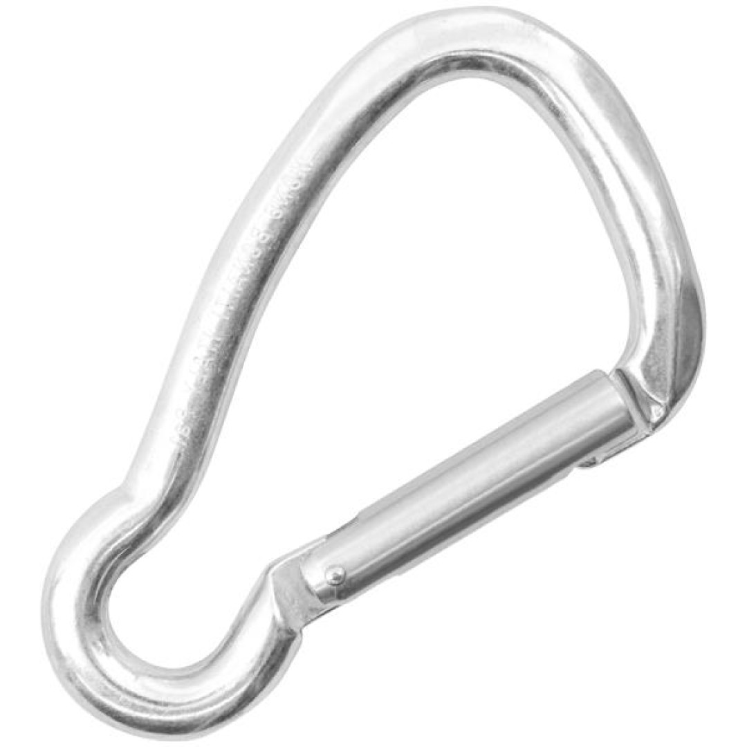 KONG Harness Karabina - Parlatılmış (Alüminyum, Sz.8)
