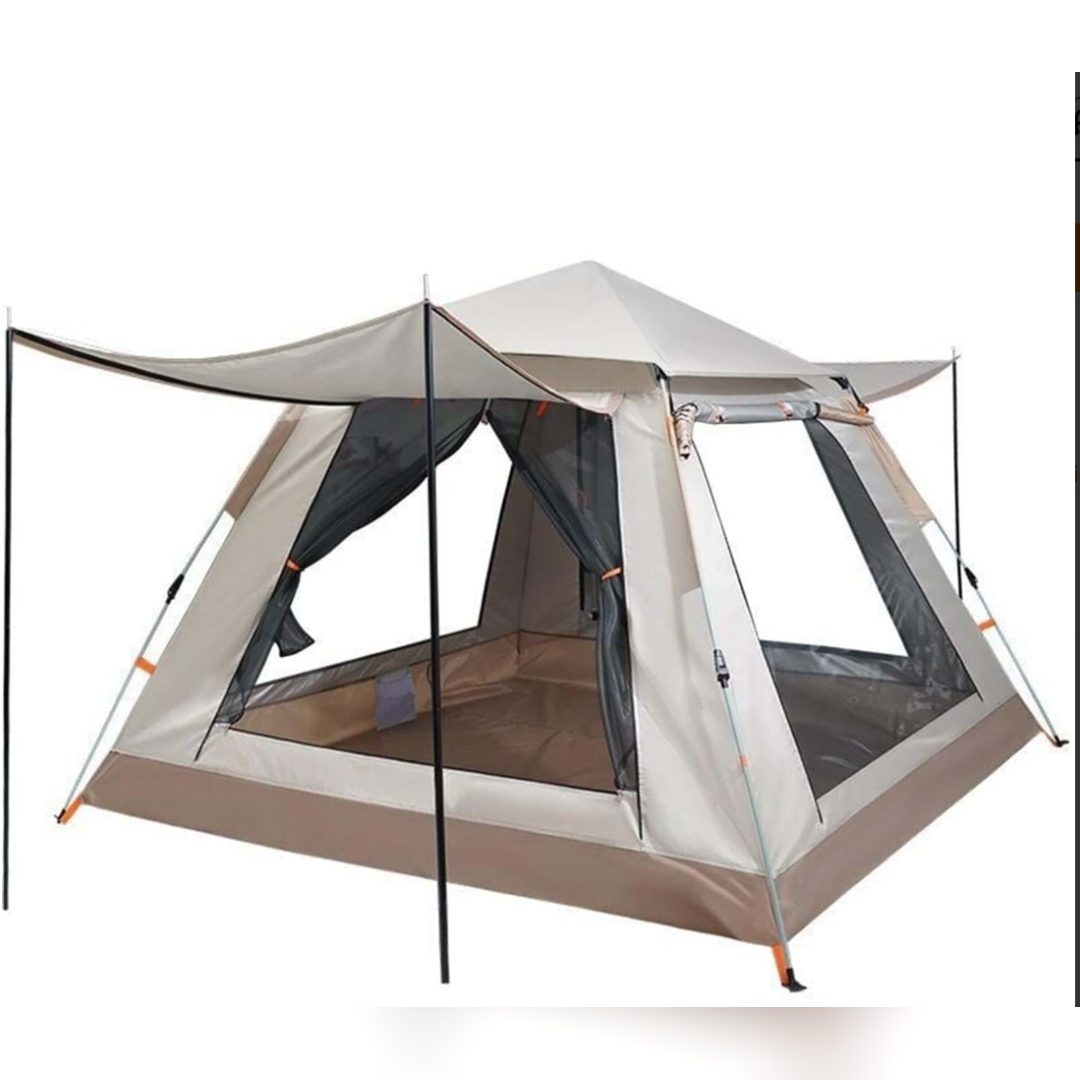 San Zhe Lion Automatic Tent 280X280X158 cm 5 person Sand