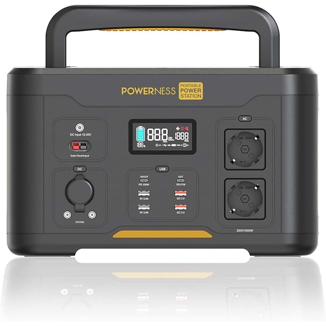Powerness Portable Power Station Hiker Pro 1000w