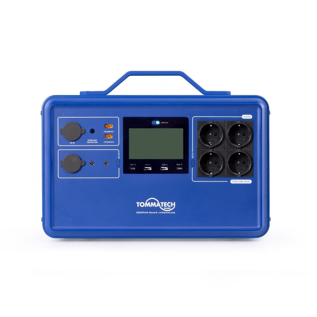 TommaTech 2400W Taşınabilir Güç İstasyonu - 2240Wh
