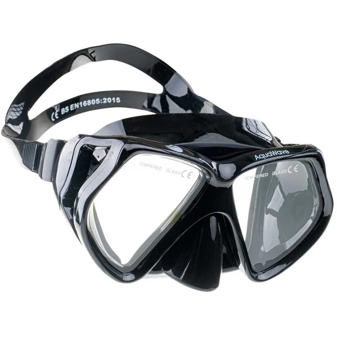 Aquawave Opal Şnorkel Maskesi - Siyah