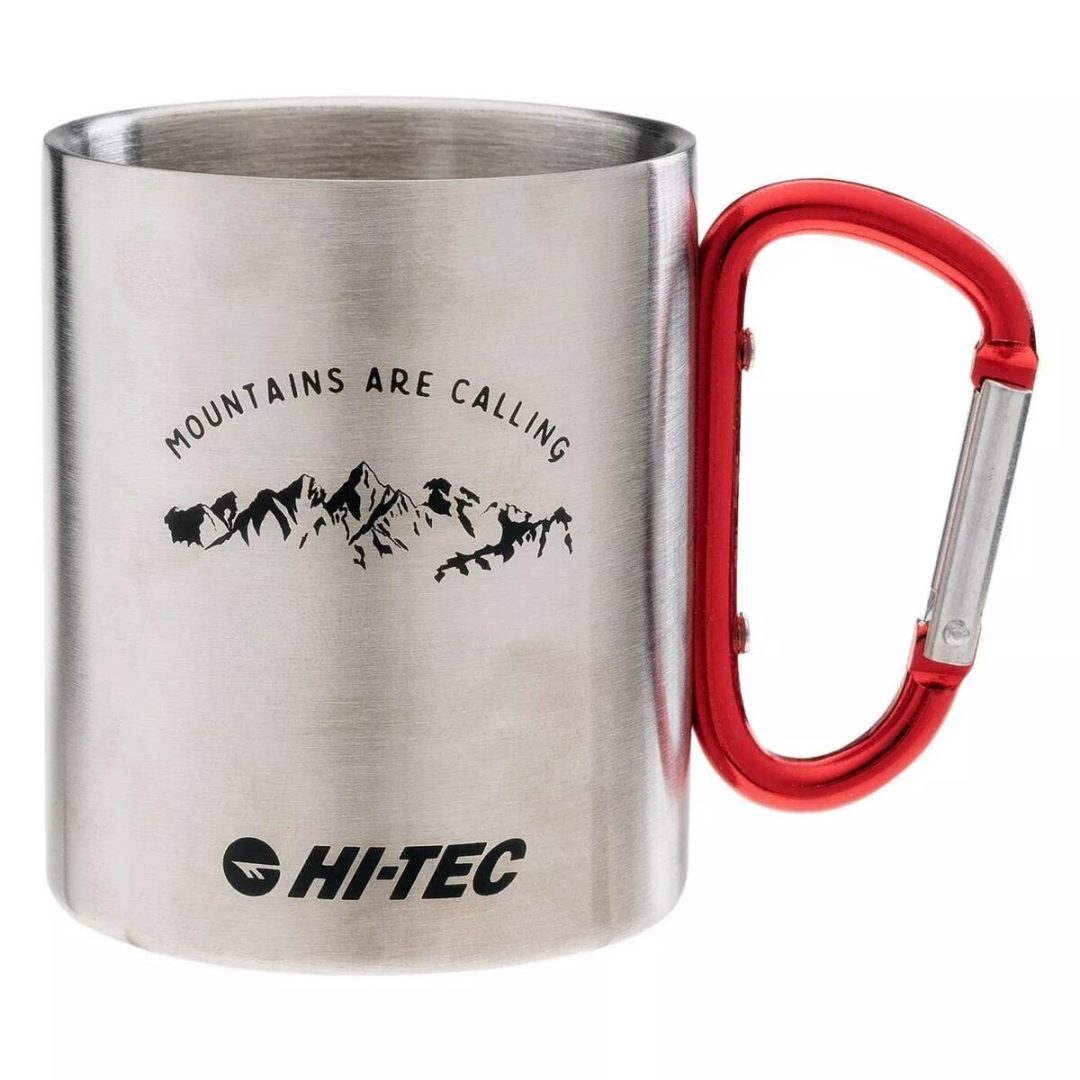 HITEC KAP Travel Mug with carabiner Red