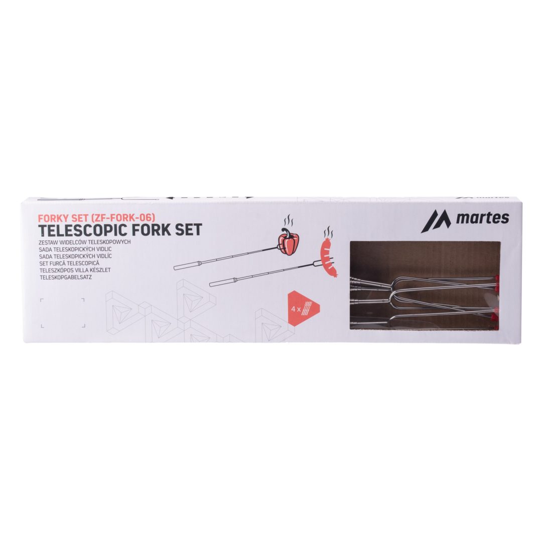 MARTES FORKY telescopic fork SET SILVER