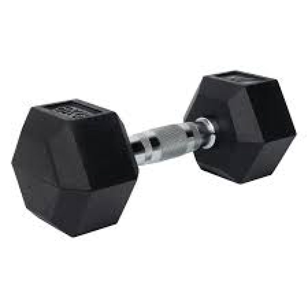 Martes Essentials Hexy Hantel 5 kg Dumbbell Black 5 kg