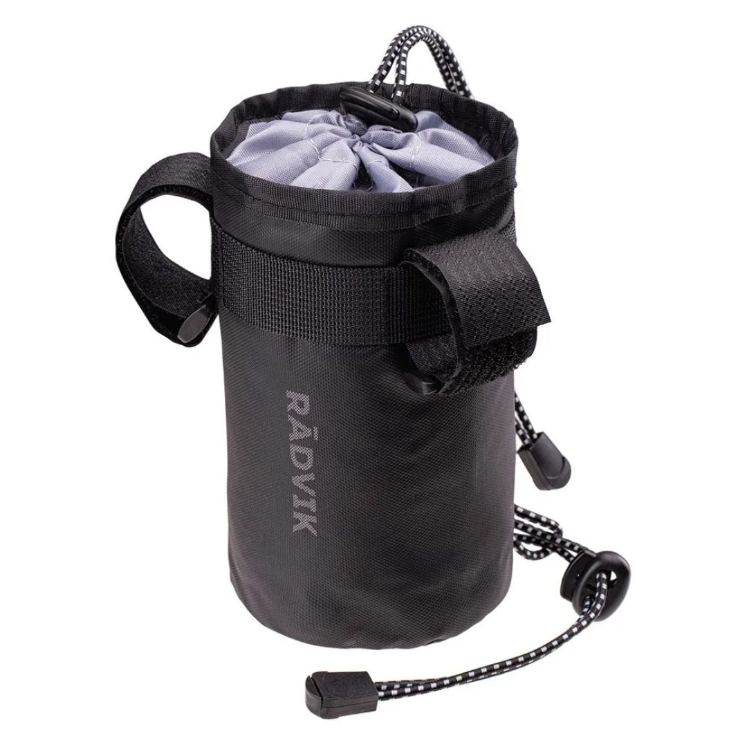 RADVIK FLASKABAG bottle holder bag BLACK