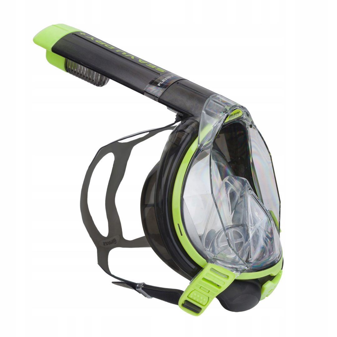 Mares Full Face Mask Sea VU Dry Smoke Lime L/xl