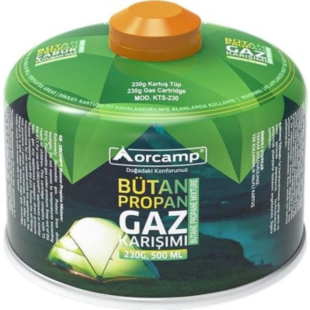 Orcamp 230gr gaz kartuş tüp