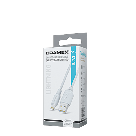 Syrox D21LKE 2.1A Lightning Kablo Eko
