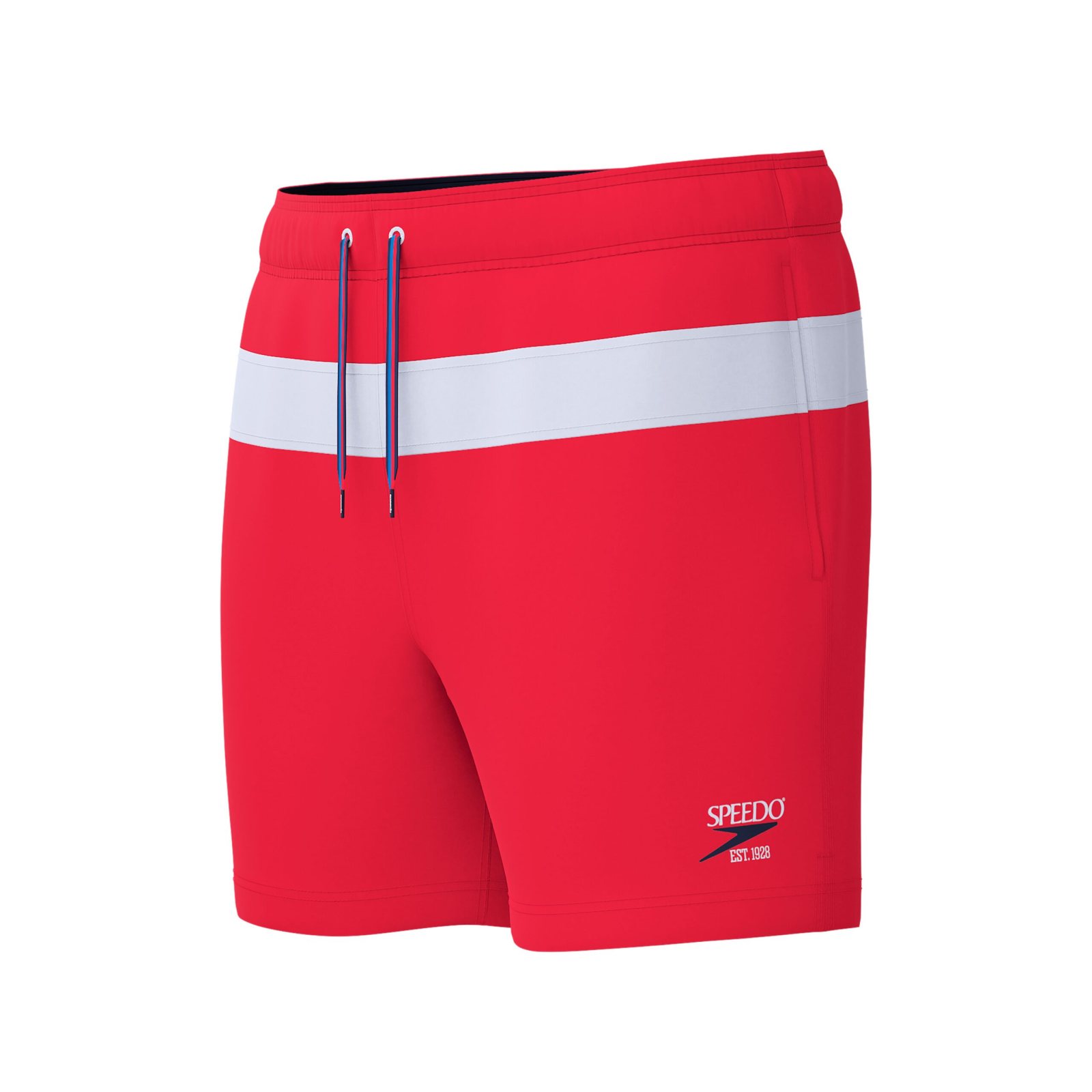 Speedo Colorblock Volley 16″ Erkek Deniz Şortu Kırmızı