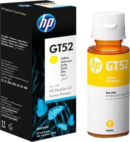 HP M0H56AE GT52 Sari Mürekkep