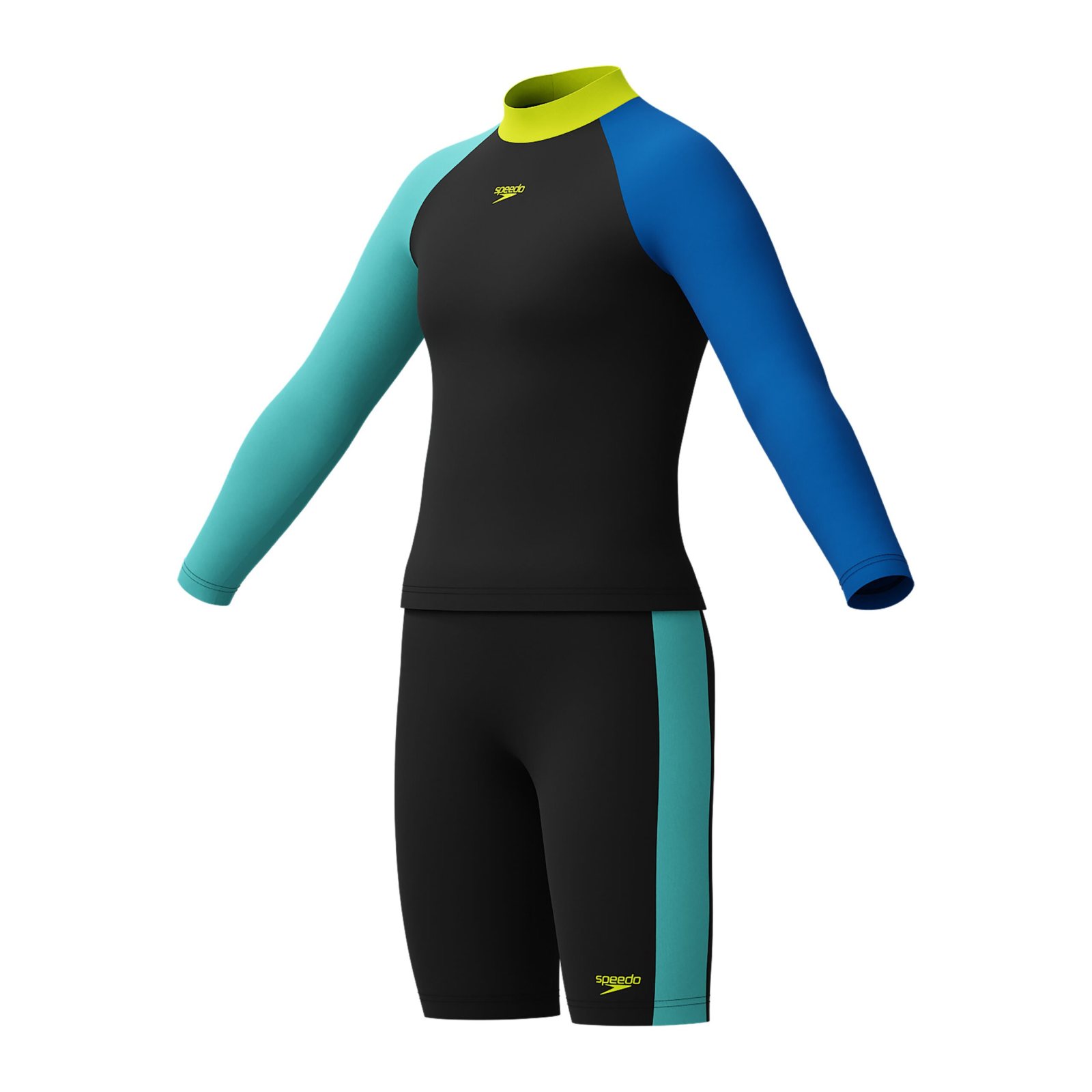 Speedo Clrblck RSH Top Set JM Black комплект для плавания