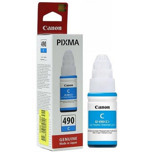 Canon GI-490C Mavi Mürekkep