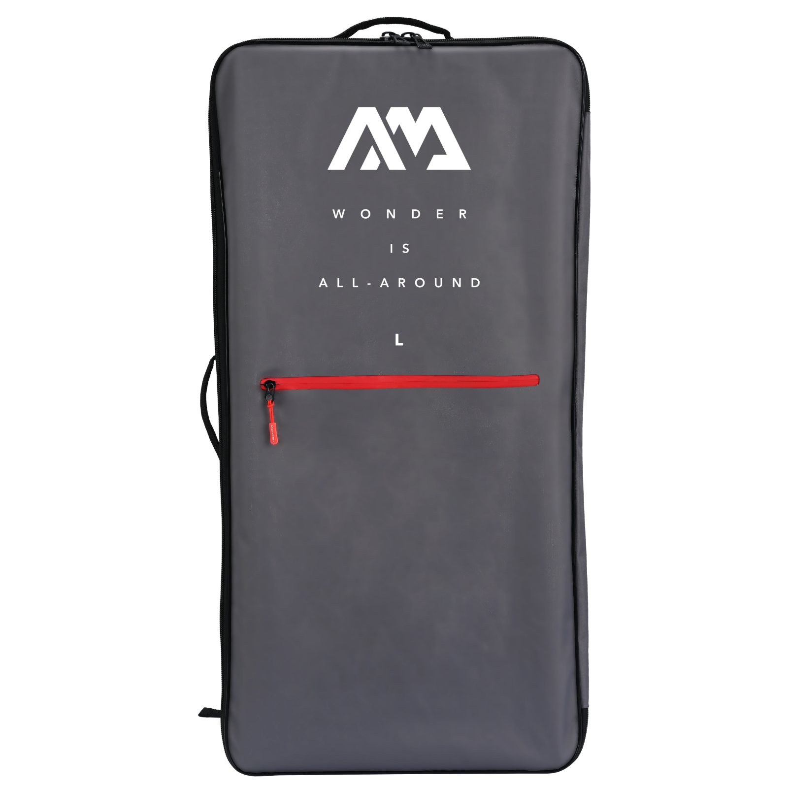 Aquamarina Zip Backpack (Grey) for İsup – L