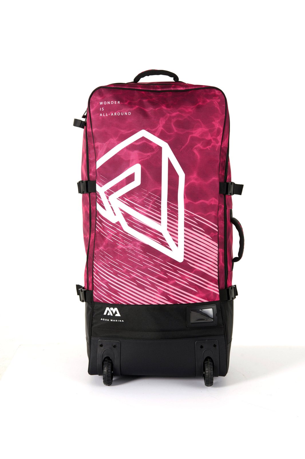 Aquamarina Premium Luggage Bag – (Raspberry) with Rolling Wheel 132l