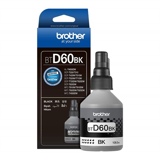 Brother BTD60BK Tanklilar için 6000SY Siyah Mürekkep