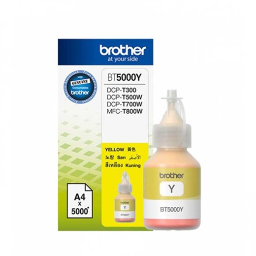 Brother BT5000Y Tanklilar için 5000SY Sari Mürekkep