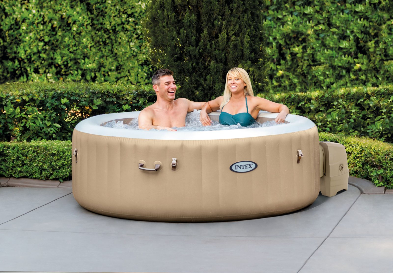 Pure Spa Bubble Massage Jakuzi Hot Tub
