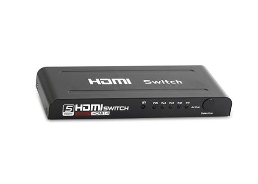 S-Link SL-HSW65 HDMI 1IN-5OUT Spilitter /Çoğaltıcı