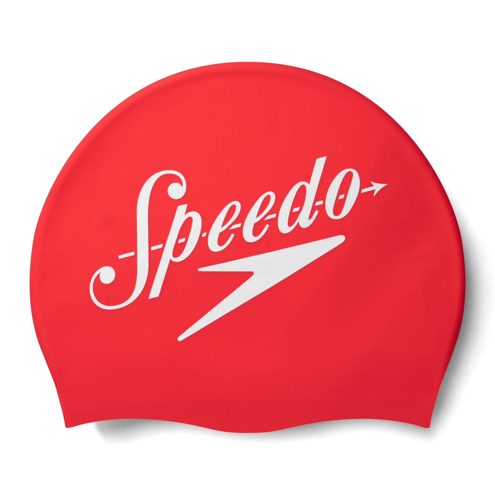 Speedo Slogan PRT Cap AU красно-белая шапочка для плавания 0838514614