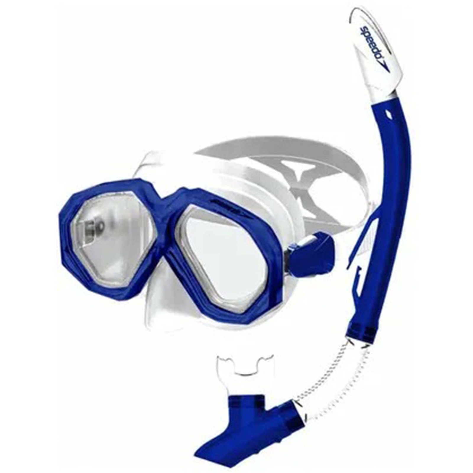 Speedo Leisure Adult Dual Lenses Combo Yetişkin Maske ve Şnorkel Seti