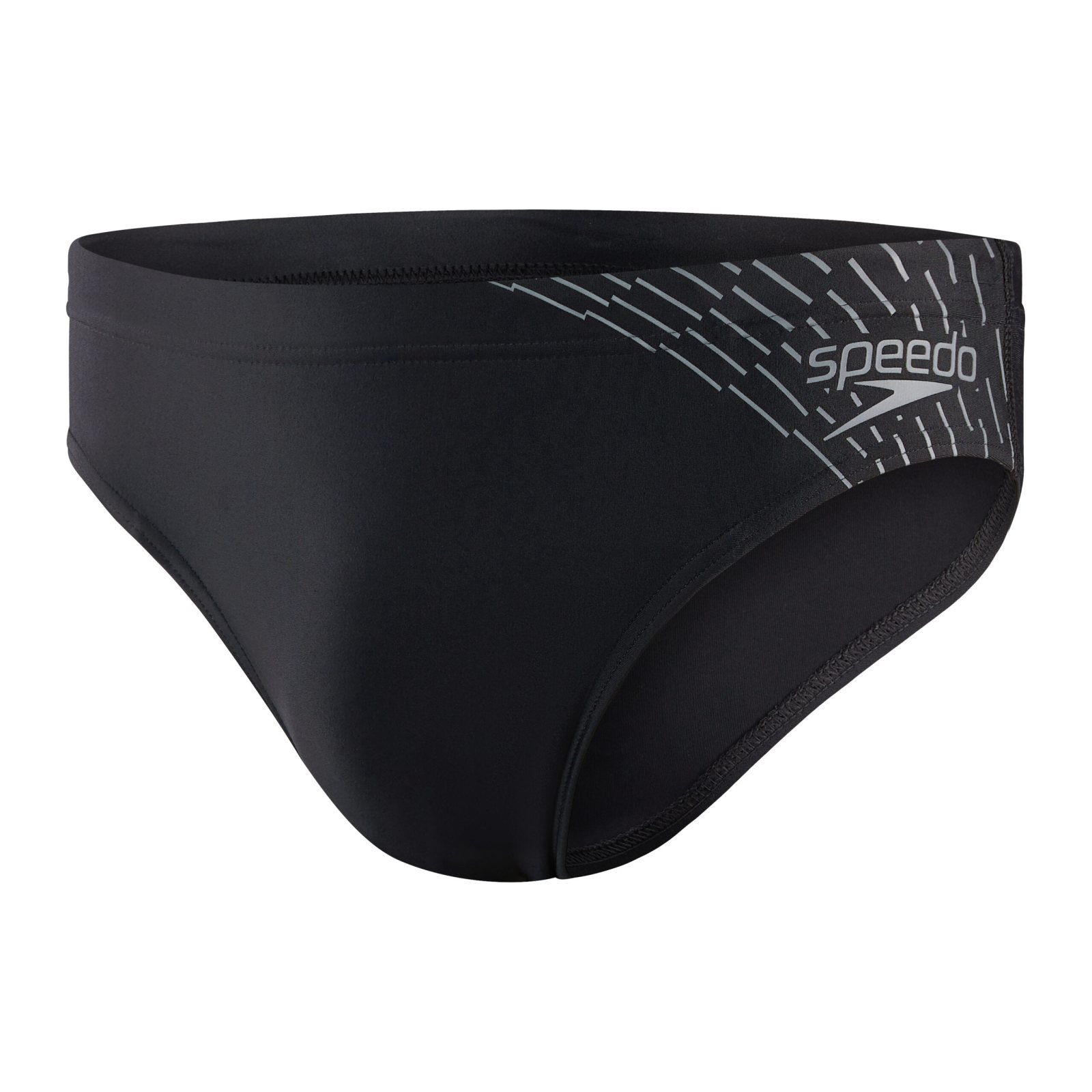 Speedo Gala Logo 7cm BRF AM BLK Slip Mayo