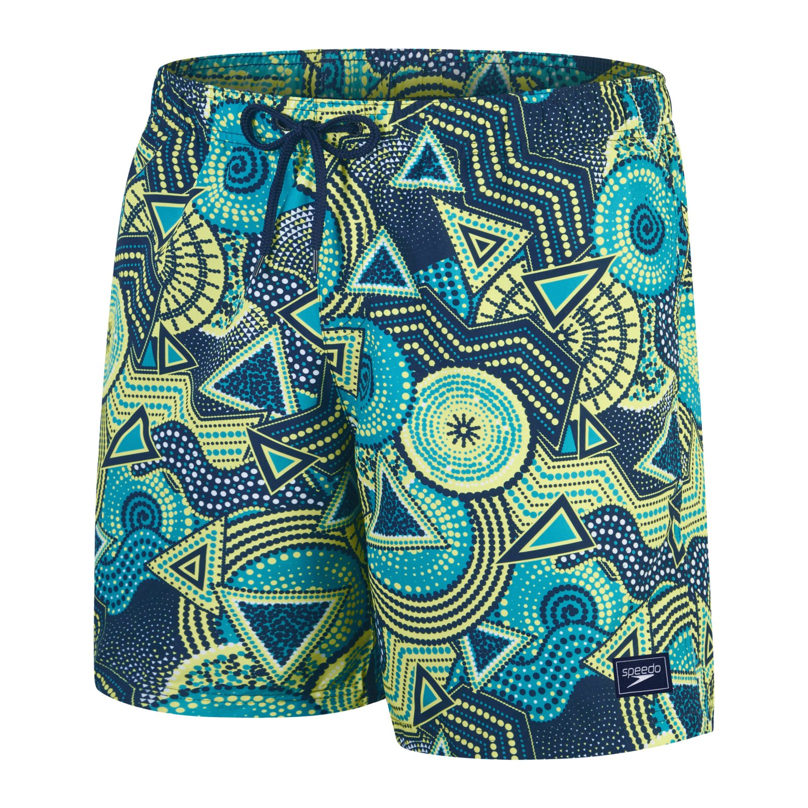 Speedo Digi PRT Leis 18” Wsht AM Navy/green Şort Mayo