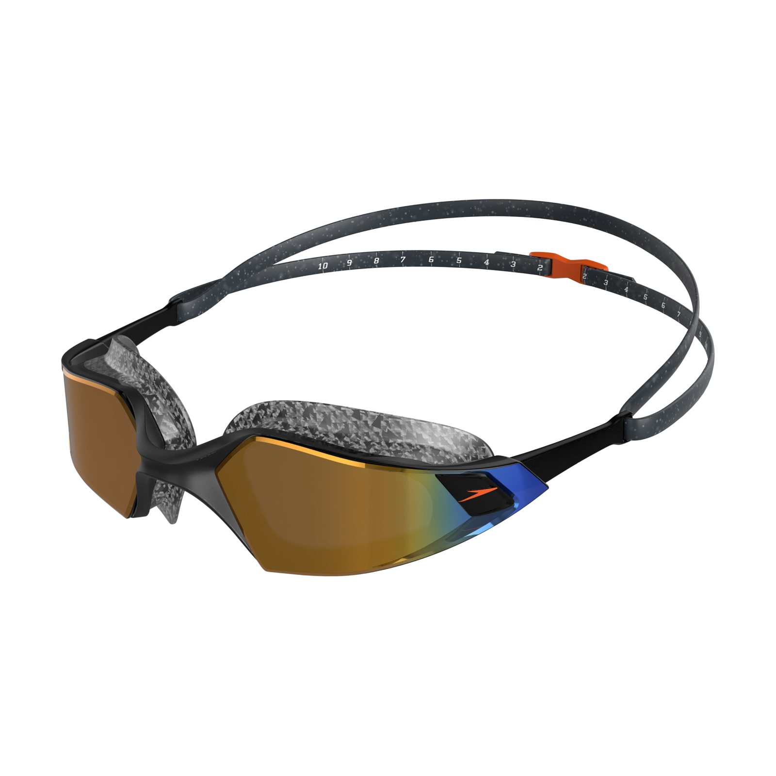 Speedo Aquapulse Pro Mirror Goggle AU Black/gold Gözlük