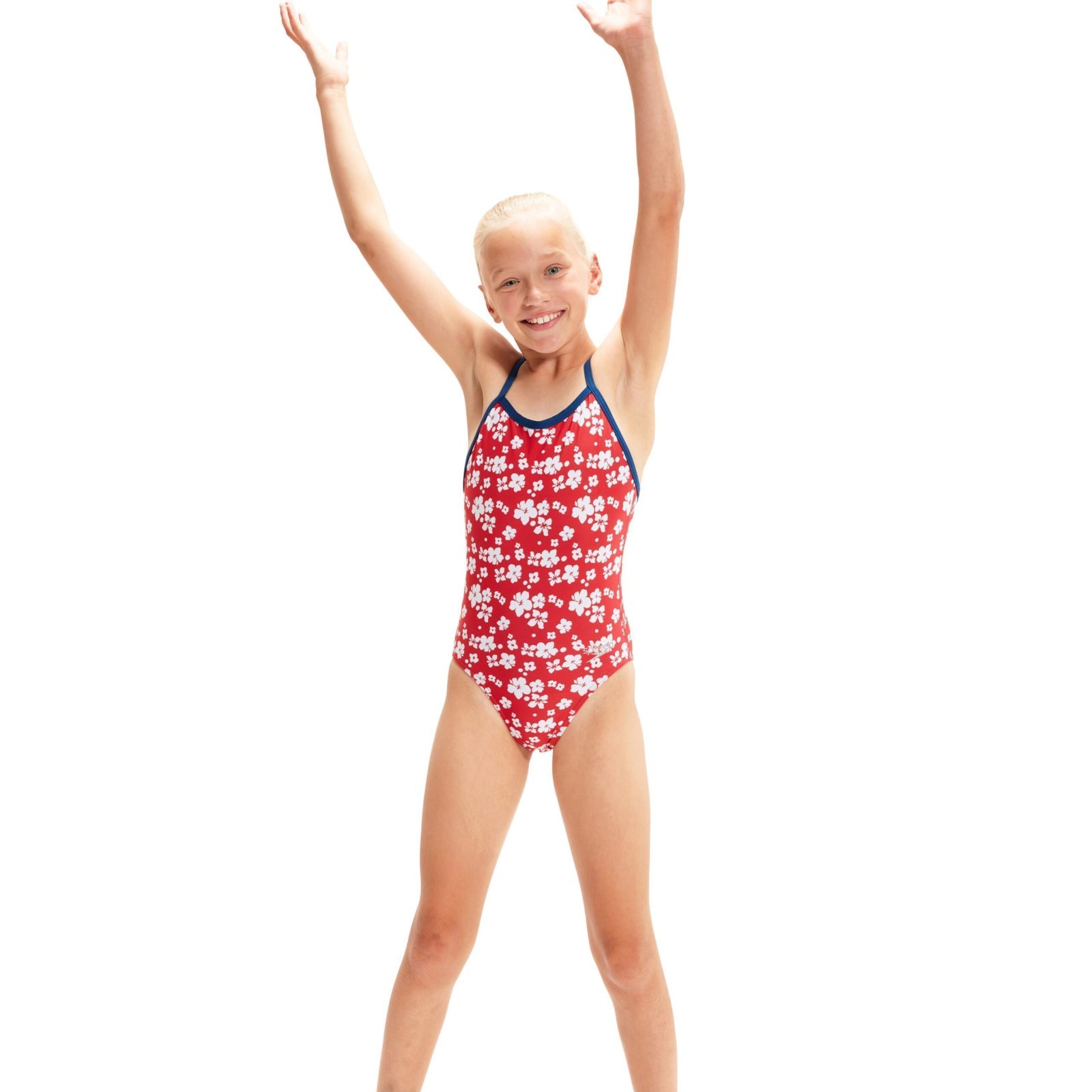 Speedo Alov Digi VBK 1PC JF Red/white Mayo