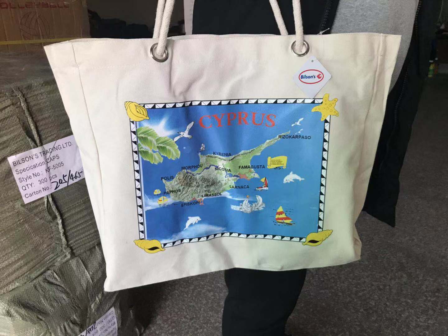 Kibrisli Plaj Çantası