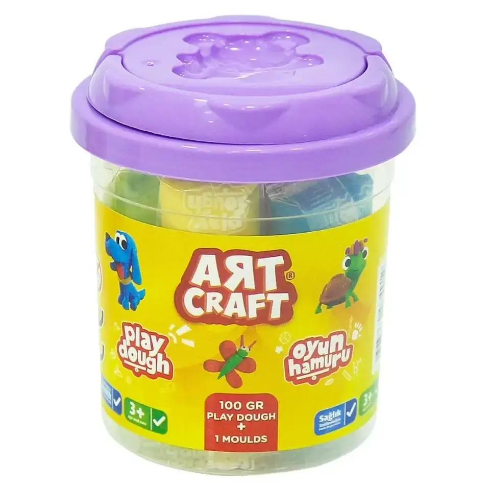 Art Craft 5 Renk Oyun Hamuru 100 Gr