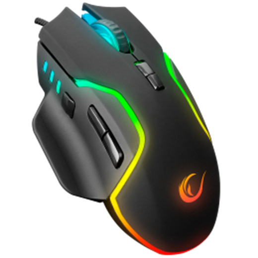 Rampage Miracle M2 Usb Siyah 8 Tuşlu RGB 7200dpi Gaming Oyuncu Mouse