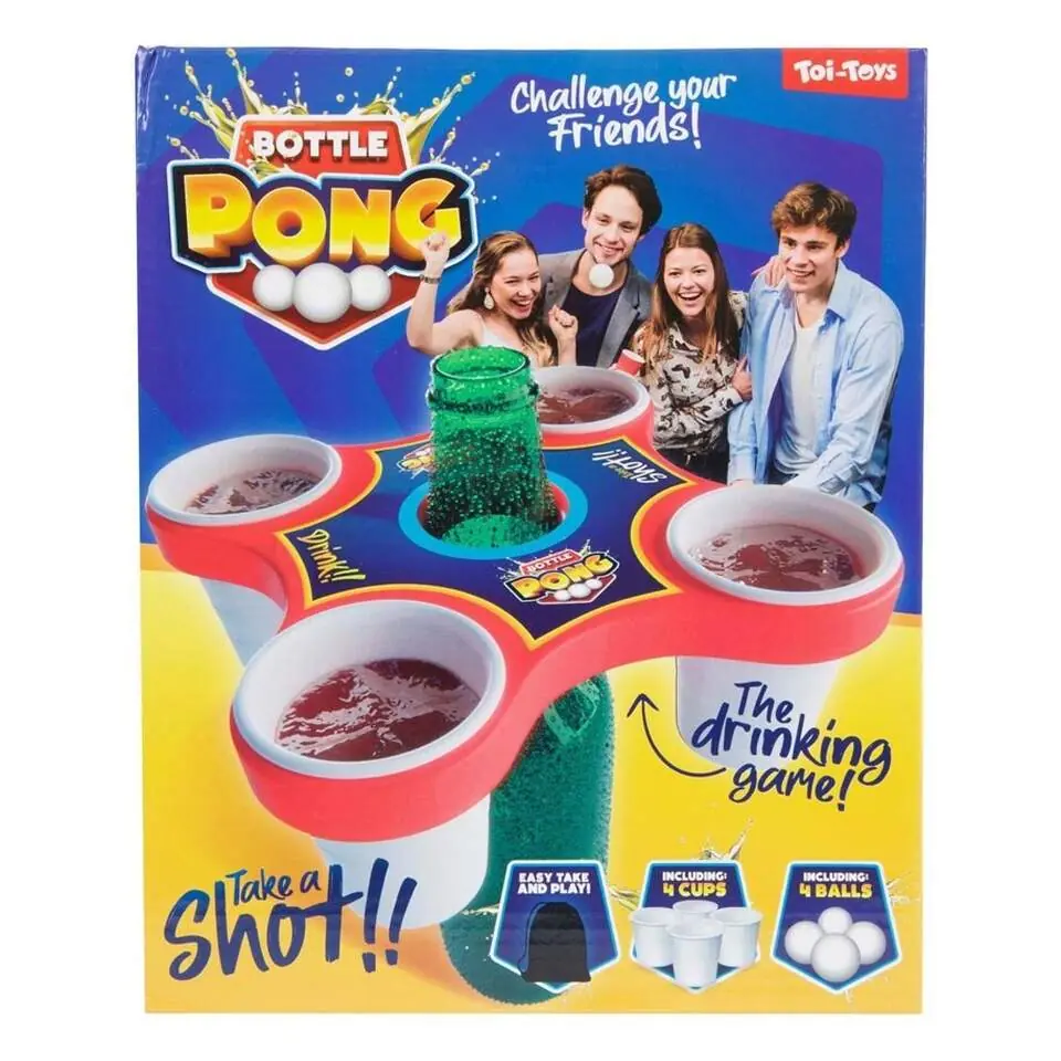 Toi-Toys Pong Hero 4 Top ve 4 Bardak Masa Oyunu